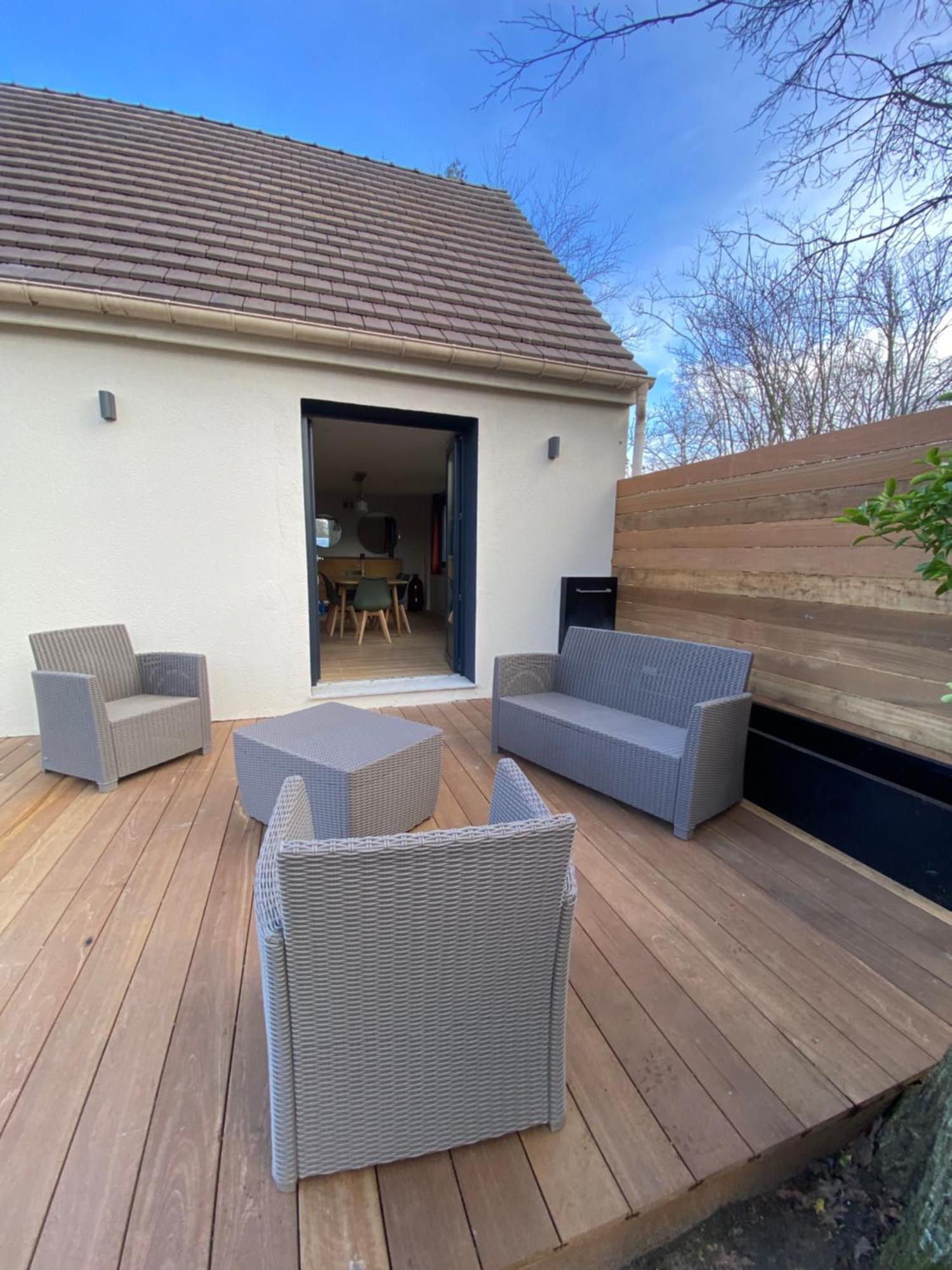 A L'Ombre Des Chenes Villa Coye-la-Foret ภายนอก รูปภาพ